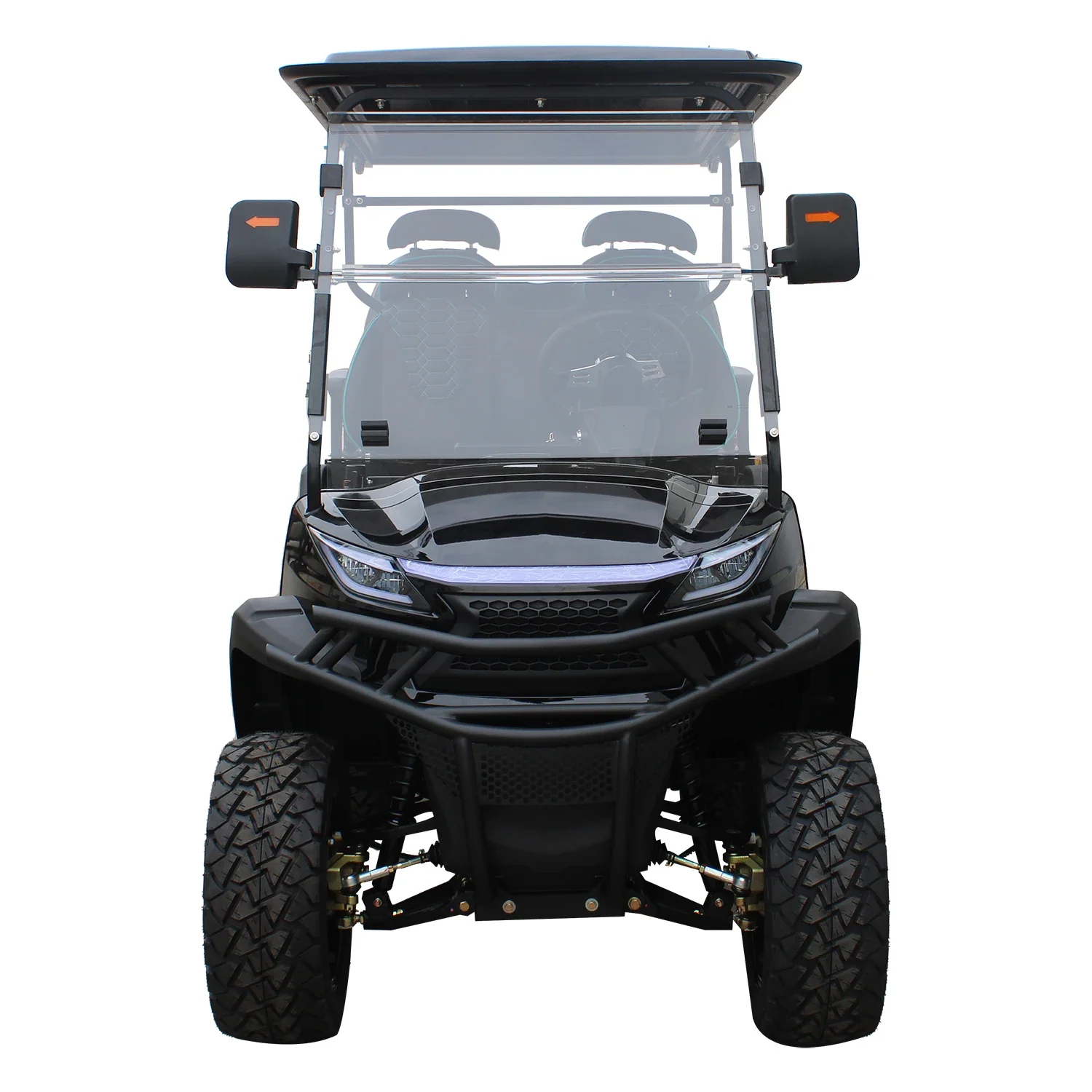 Carrinho de golfe elétrico com 2 e 2 lugares, veículo utilitário, carrinho de golfe off-road, bom preço, nova chegada