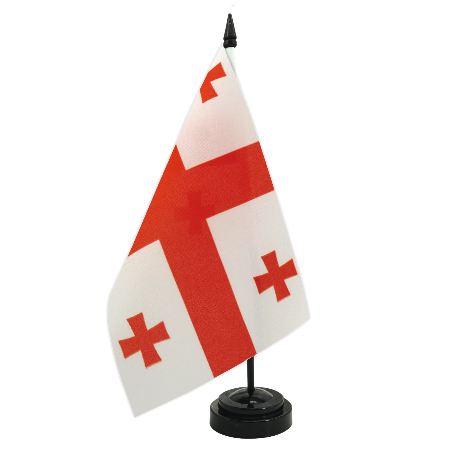 Georgia Desk Flag 5.5x8.3inch Conference Negotiation Flag Product Display Office Top Desk Ornaments Flags