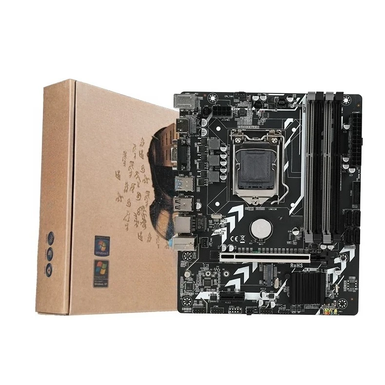B85 Desktop Motherboard Complete CPU Kit, Mainboard Replacement for H81 H81M B85M, LGA1150 Socket PC Mainboard Assembly`