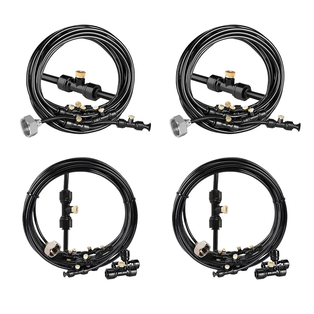 

Outdoor Water Mister Multipurpose Garden Sprinkler Atomizer Nebulizer Humidification and Atomization for Patio/Garden/Greenhouse