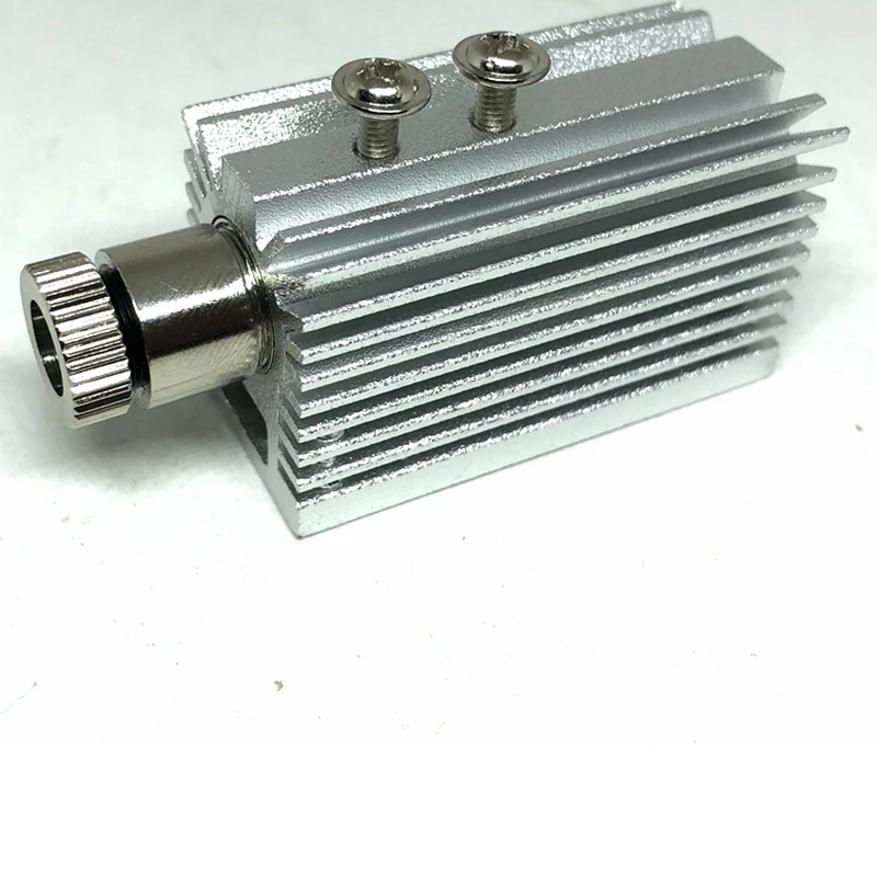 12Mm Blauw Groen Rood Ir Laser Module Pointer Koeling Heatsink Houder Beugel Zilver