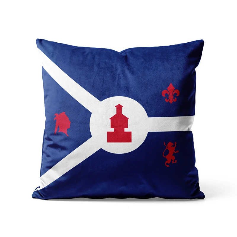 

Чехлы для подушек Gaslight Gatekeep Girlboss Fort Wayne Indiana, чехлы для подушек для дивана, дома, 45x45 см