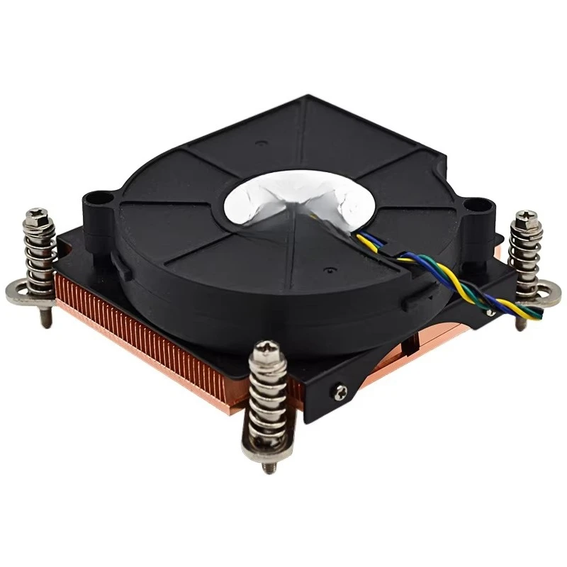 

Active CPU cooler for 1156/1155/1151/1150/775 sockets, copper radiator, aluminum radiator 70x70x20mm fan 4300RPM for