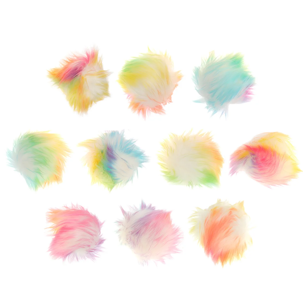 

16Pcs Eco-Friendly Ball Accessories for DIY Hat Clothes Projects 21- Bottom Diameter 10cm Elastic Ropes Style One Bag