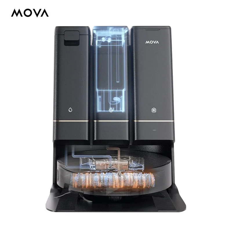 

100% BEST DEAL SALES NEW Mova Robot Vacuum Z50 Ultra Black Shipment World Wide