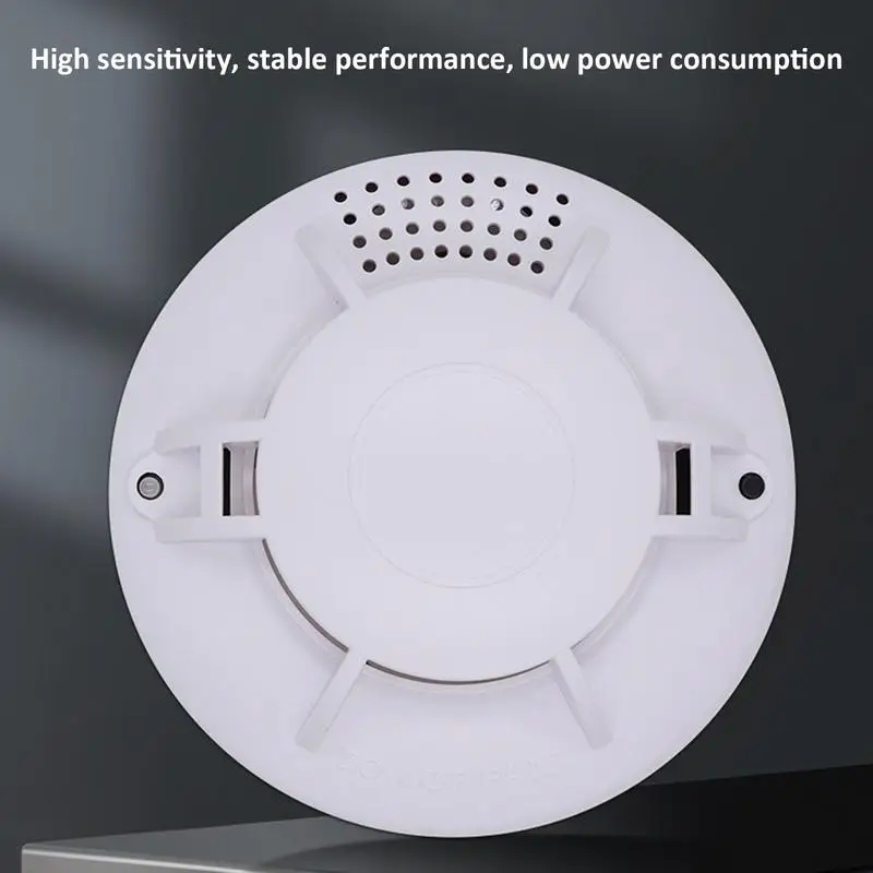 Battery Fire Alarm Immediate Warning Fire Alarm For Home With Battery Low Warning Battery Powered Home Alarm Temperature Alarm