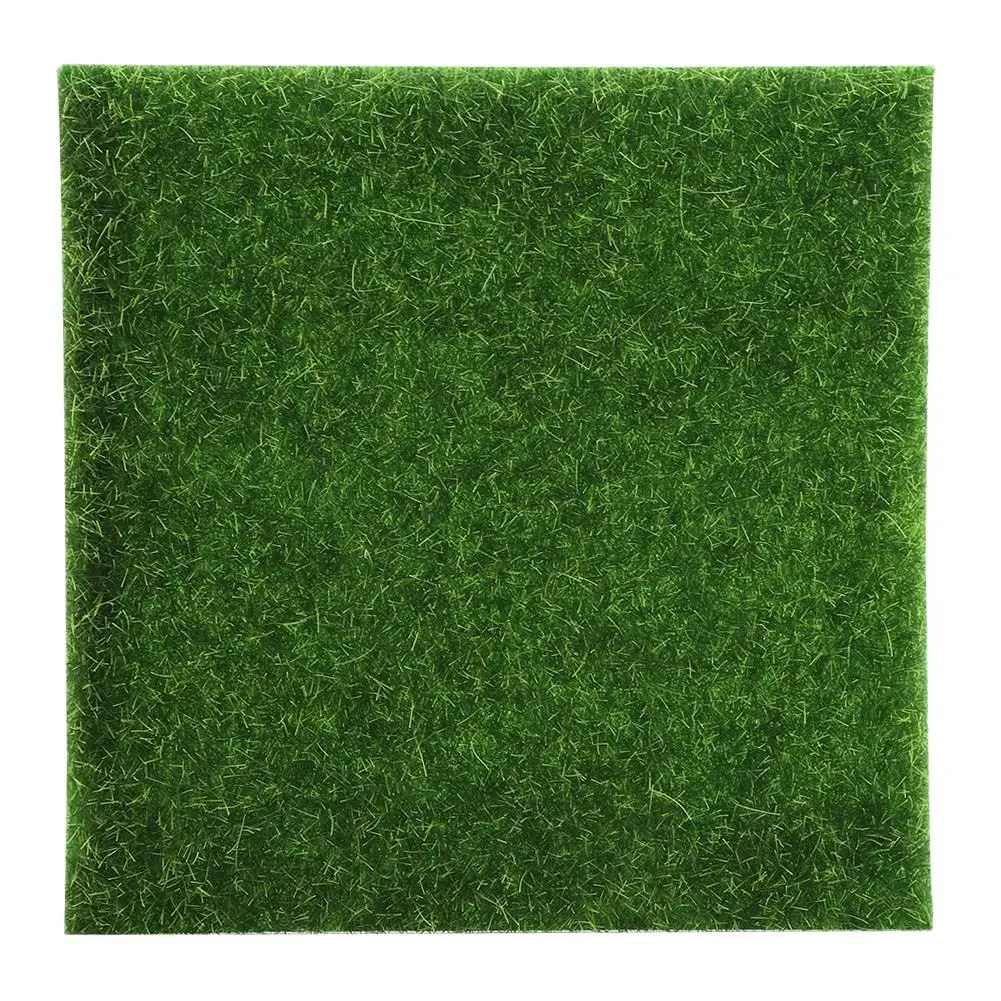 

10PCS Artificial Grass Mat Turf for Micro Landscape Ornament Home Decor