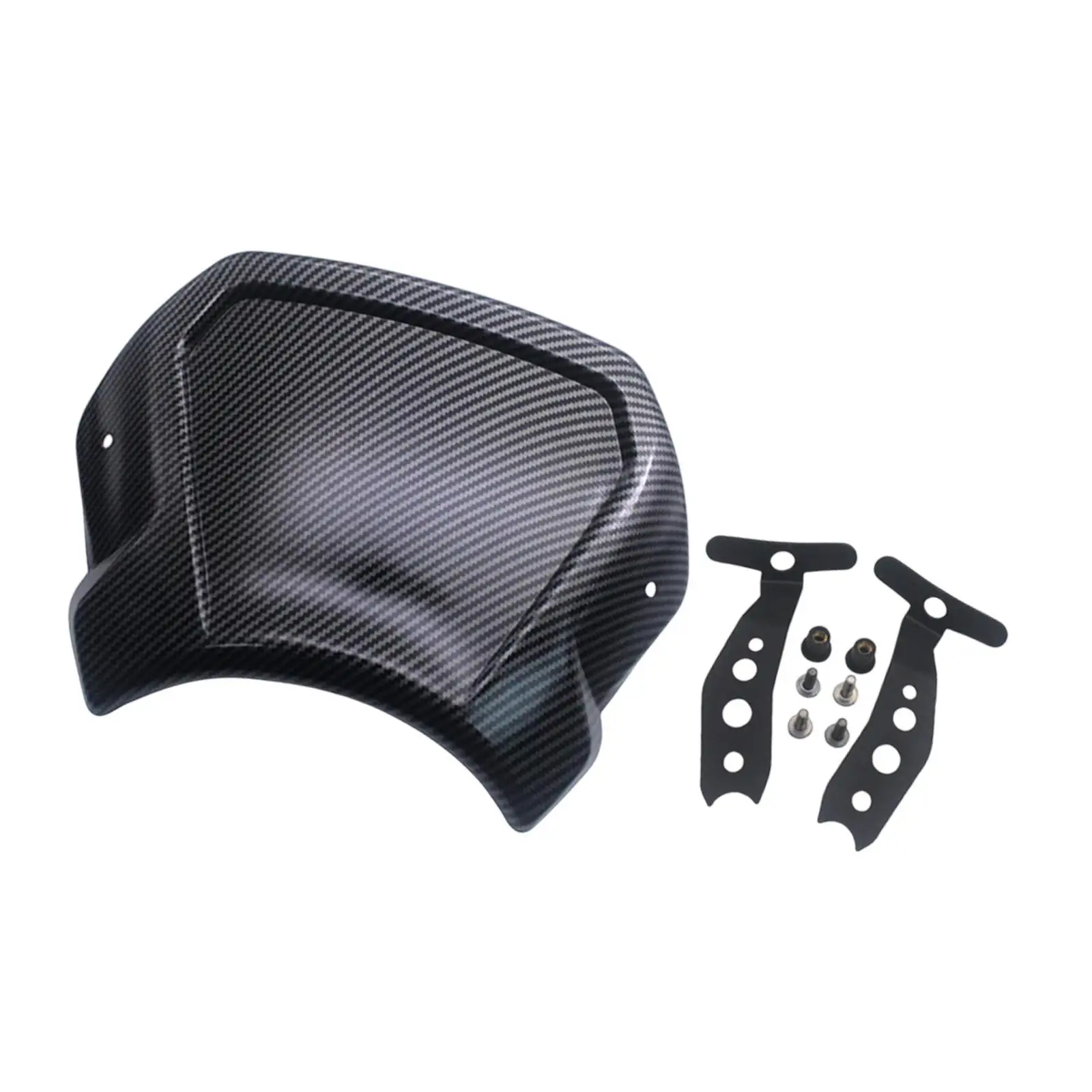 Motorcycle Windshield Easy to Install High Performance Direct Replaces Wind Deflector Windproof Upgrade Motorbike Windscreen