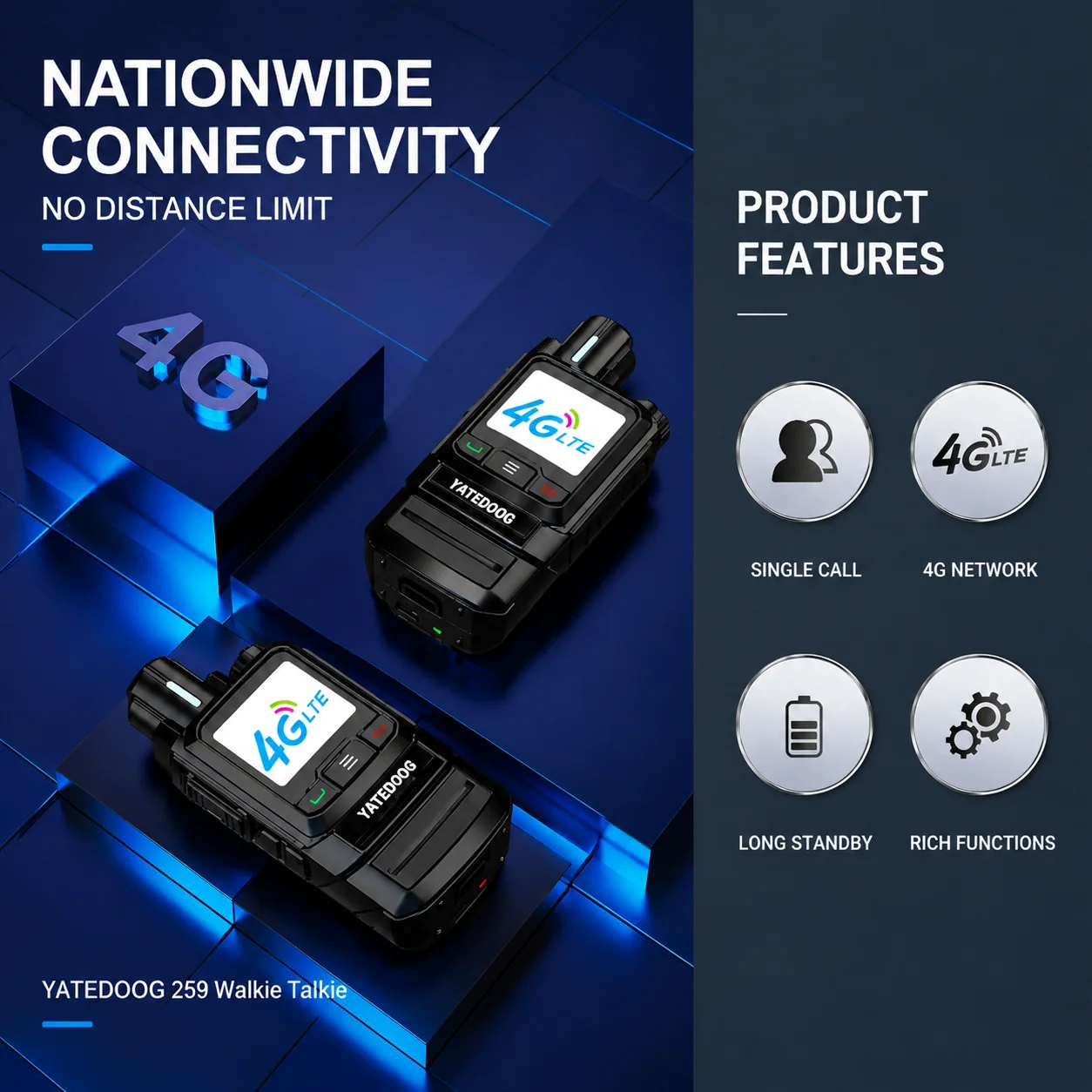 yategood-g777-poc-type-c-walkie-talkie-portable-handheld-radio-long-range-global-network-3g-4g