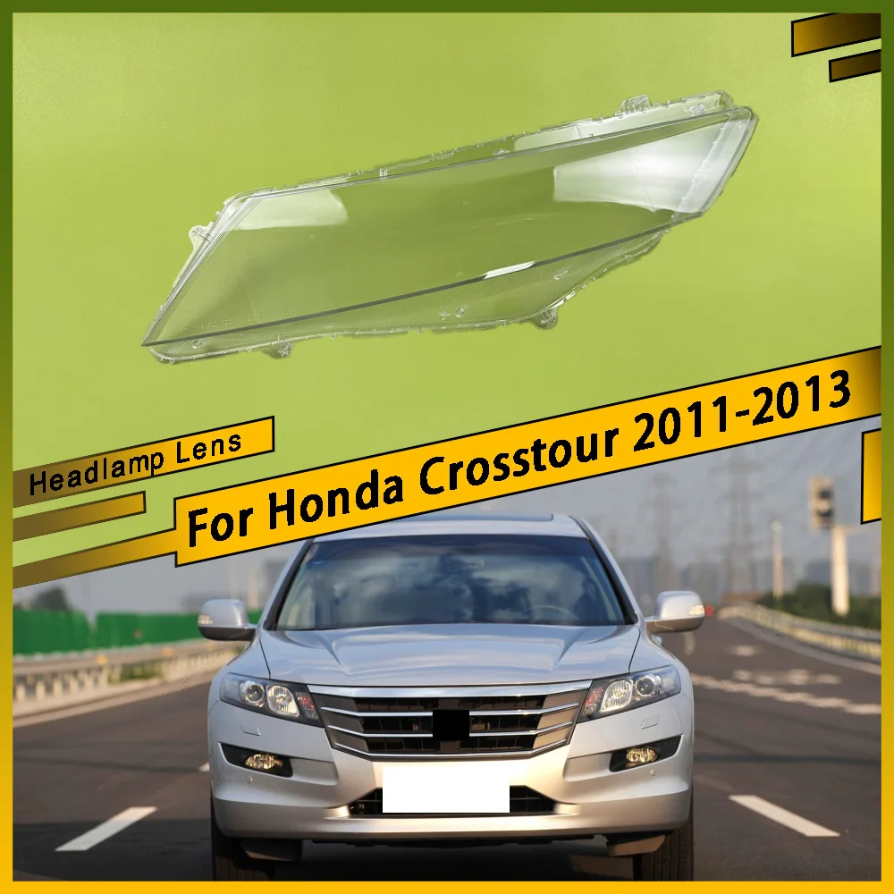 

For Honda Crosstour 2011 2012 2013 Headlight Cover Transparent Cover Headlamp Shade Lampshade Shell Lamp Shell Glass Lens