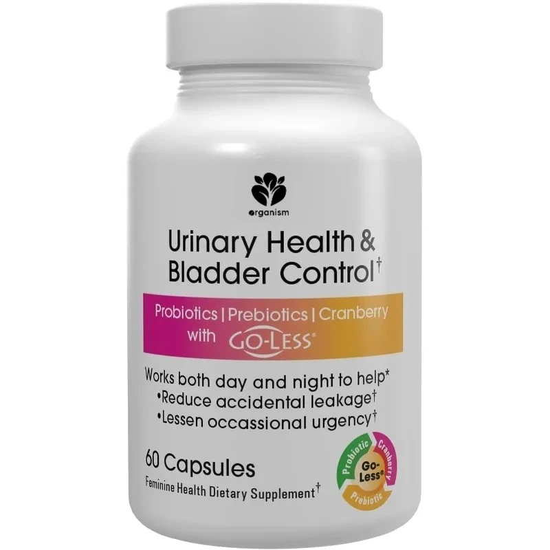 

Urinary health support, containing cranberry extract prebiotics and probiotics, supporting vaginal health, 60 capsules