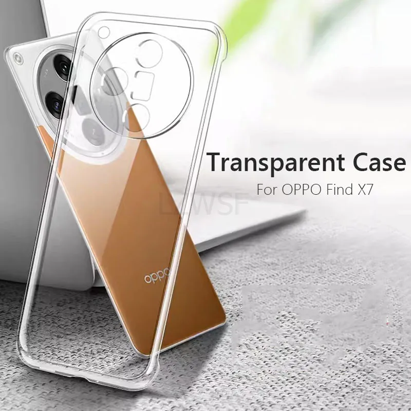 For OPPO Find X7 Case Slim Soft TPU Transaprent Clear Phone Case On For OPPO Find X7 Ultra FindX7 Ultra X7Ultra 5G Cover