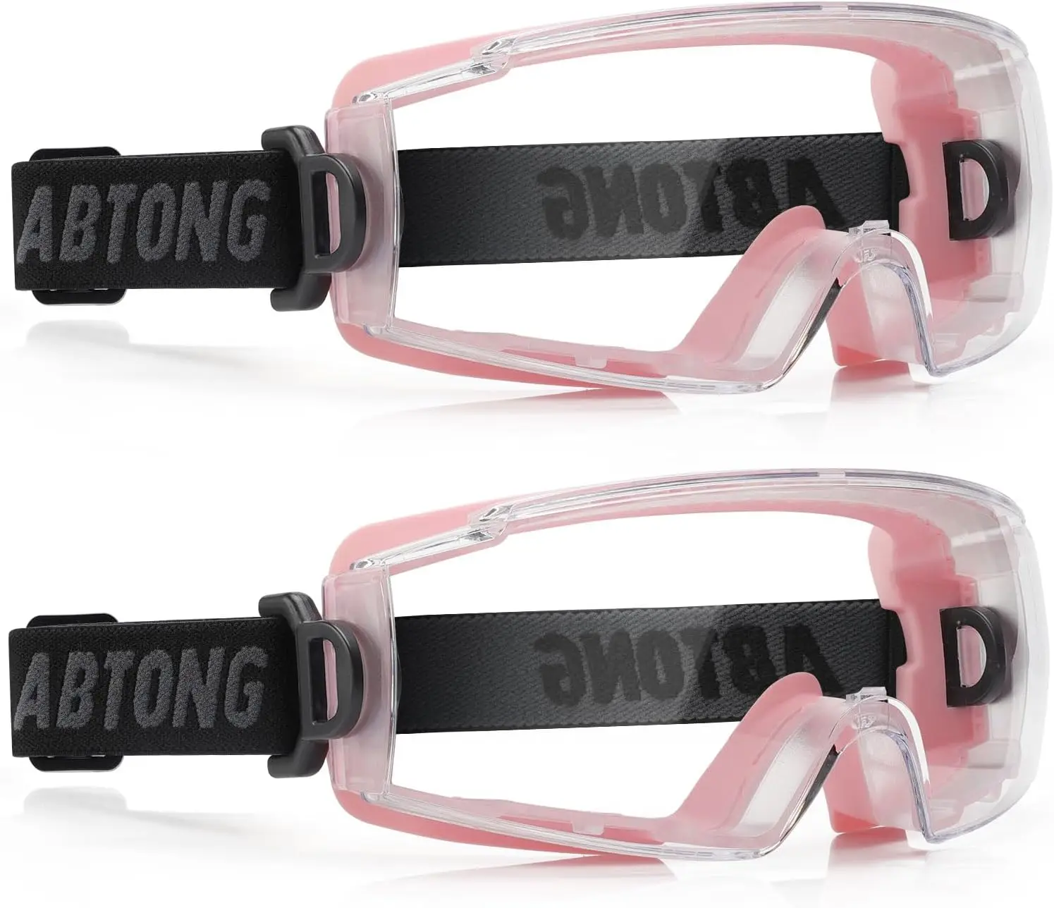 

2 Pack Safety Goggles Over Glasses - ANSI Z87.1 Certified Anti-Fog Eye Protection for Lab Work