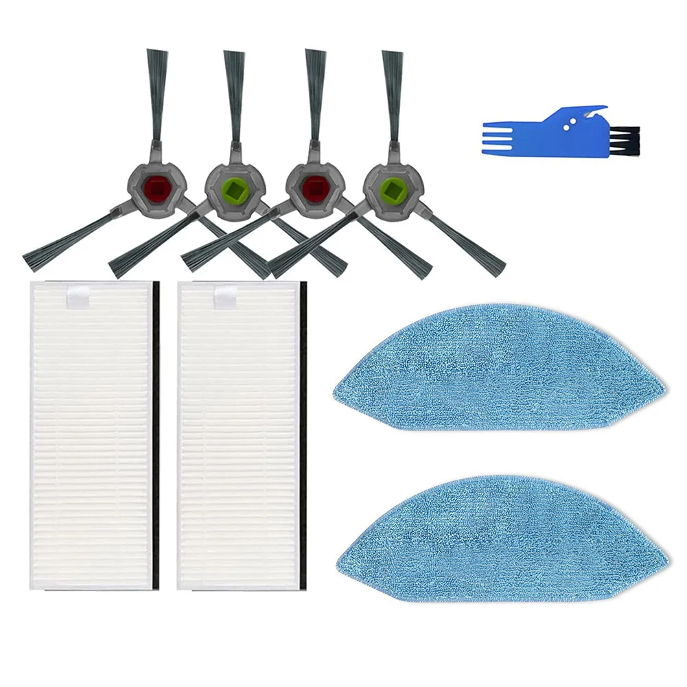 ABLN-Replacement Parts Side Brush Hepa Filter Plastic Compatible For Ecovacs U2 DGN22 Robot Vacuum Cleaner Accessories