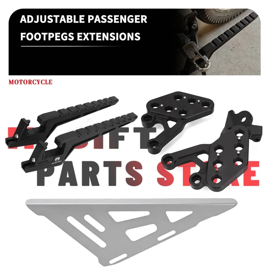 

Мотокросс для Segway X160 X260 Sur Ron Light Bee X S X L1E Защита цепи для пассажирских подножек, удлиненные подножки из алюминия