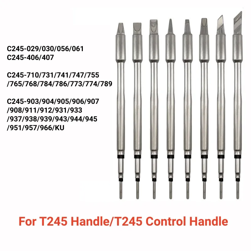 C245 Soldering Tips 029/931/406/407/710/731/741/747/937/938/939/943/944/945/95 for JBC SUGON AIFEN A9/A9pro