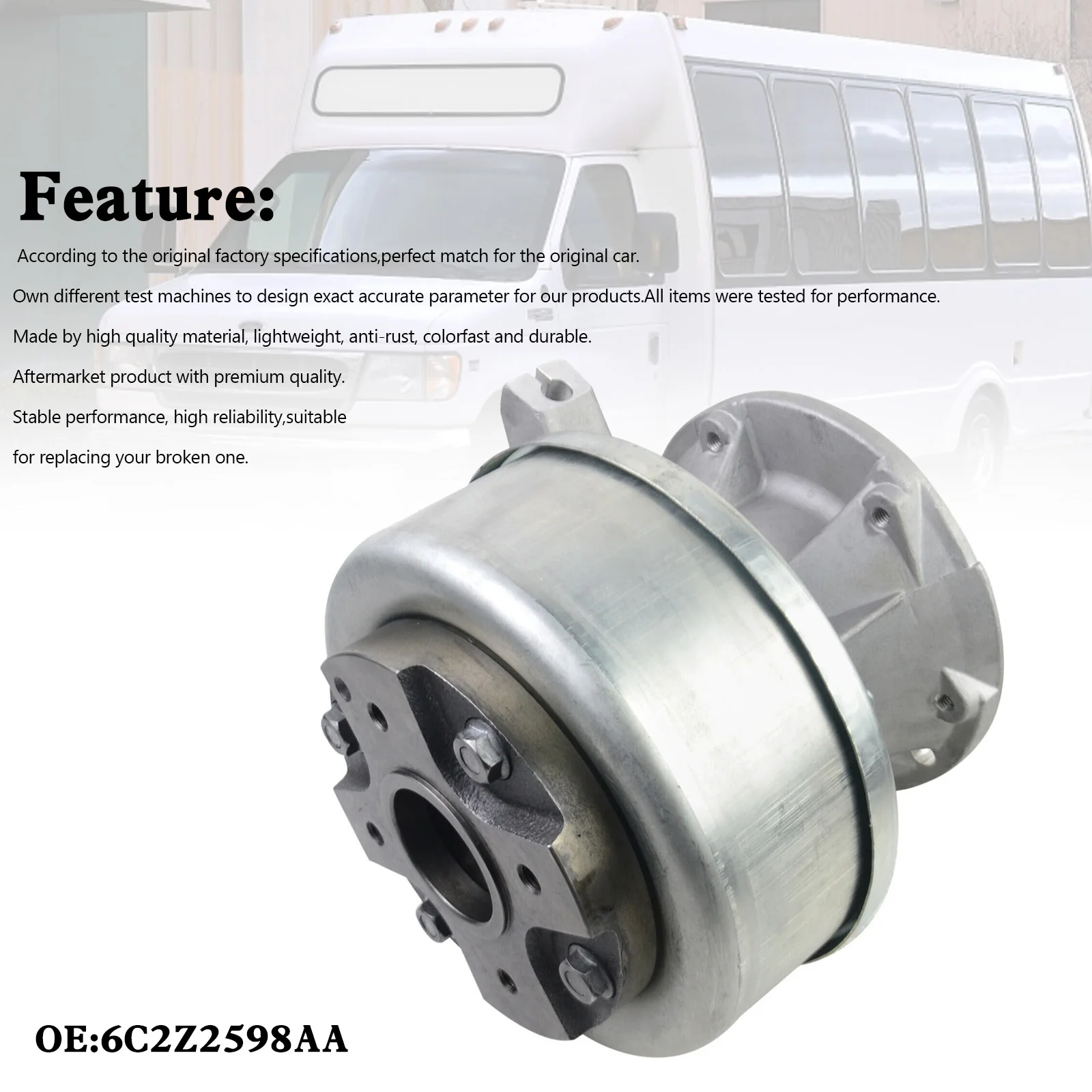 

Artudatech Driveshaft Parking Brake 6C2Z2598AA 3C342598AB For Ford E450 E550 VANS 2003-2010 2004 2005 2006 2007 2008