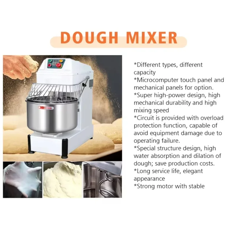 One-stop Solution Dough Sheeter Divider Dough Mixer Pizza Oven Bread Making Machine Baking Bakery Equipment