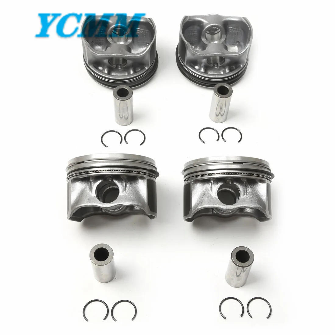 036107065DH 4xEngine Pistons&Ring Set STD 76.5mm 19mm EA111 1.6L For VW Jetta Polo Classic/Derby/Vento Skoda 03C198151