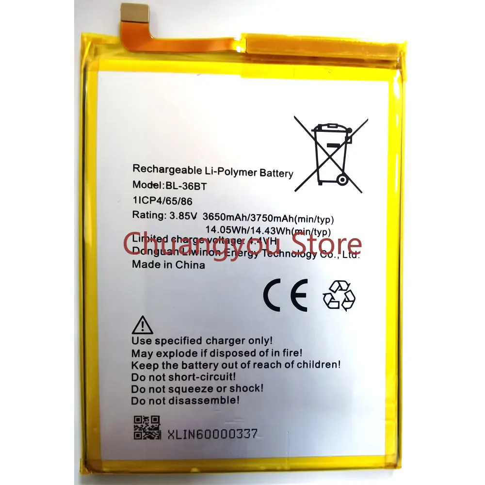 BL-36BT Battery for Tecno, CF7, 8, CA7, CA8, Camon 11, 11pro, X, Mobile Phone,