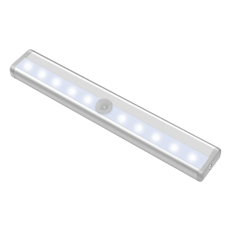 Body Induction Light Strip Rechargeable Infrared Cabinet Light Wardrobe Wine Cabinet Shoe Cabinet Induction Night Light Strip