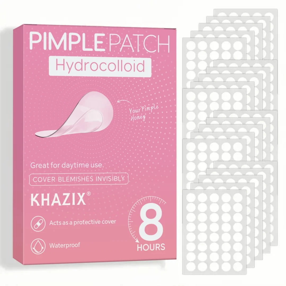 Water-based gel acne patches, invisible high-quality acne patches, red acne covering patches, clean and protective
