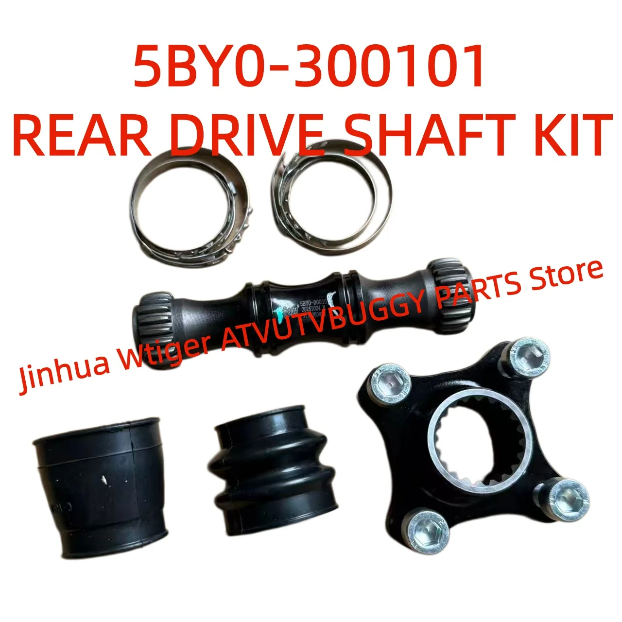 ORIGINAL Rear Drive Shaft Kit 5BY0-300101 9CR6-300206-10000 9CR6-300202 9GQ0-290102For CF 800 UTV 9501000 SSV ZFORCE Z10