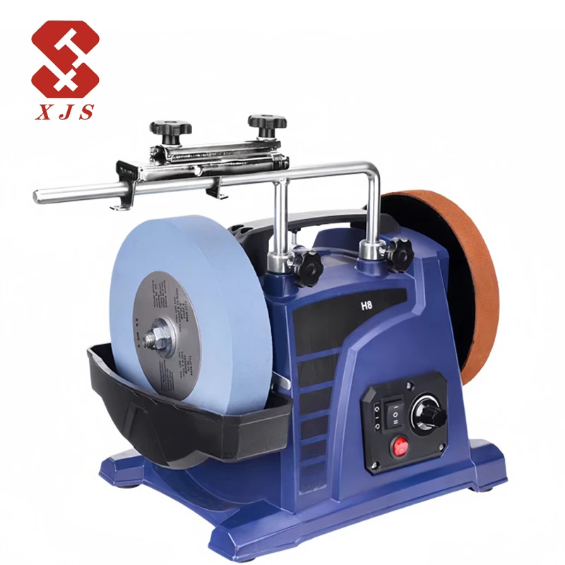 

Low Speed Water Cooling Continuously Variable Speed New Design Portable Bench Knife Grinder Metal Grinding and Polishing Machine