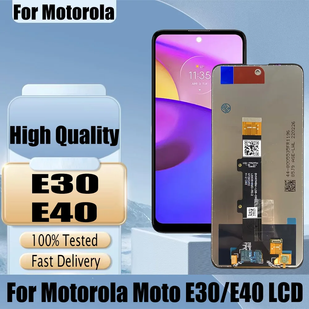 مراجعة تفصيلية لشاشة LCD E40 لجهاز Motorola Moto E30