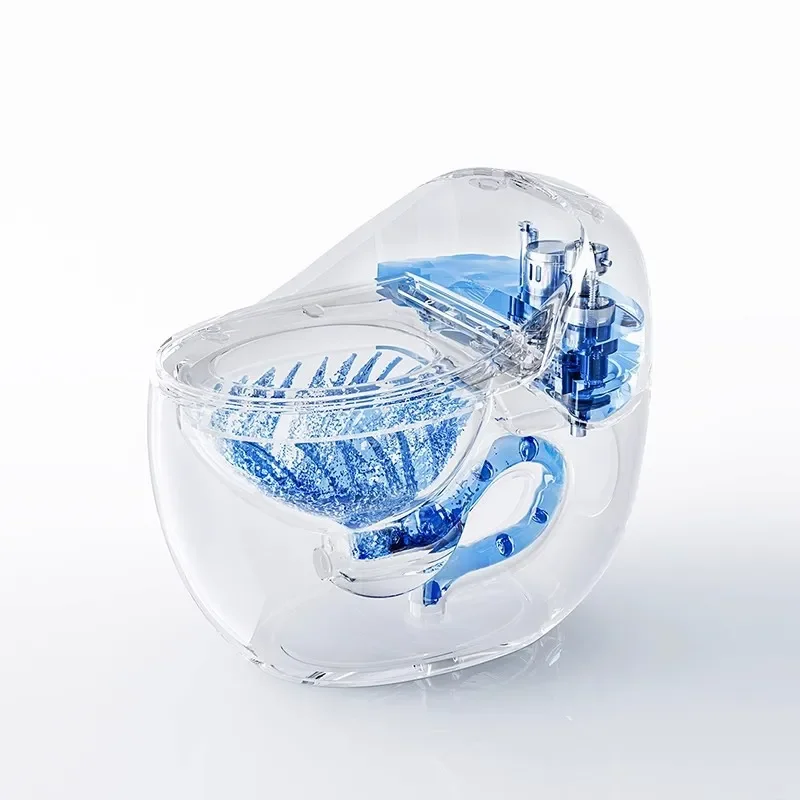 Ceramic One Piece Toilet Round Bowl Compact Design for Small Apartment Bathroom Home Hotel Project Wholesale