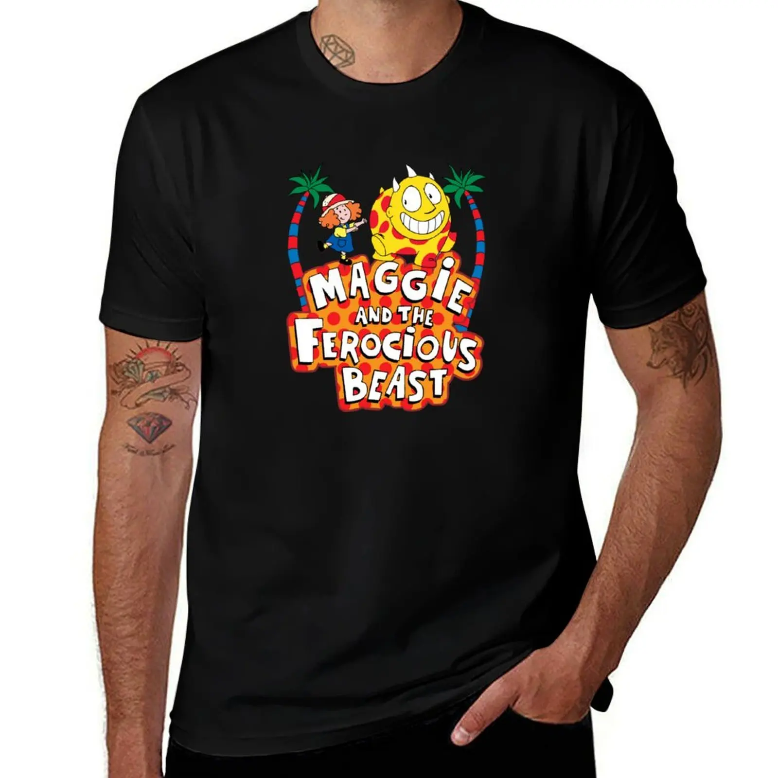 

maggie and the ferocious beast T-Shirt t shirt man cotton funny t shirts man T-Shirt