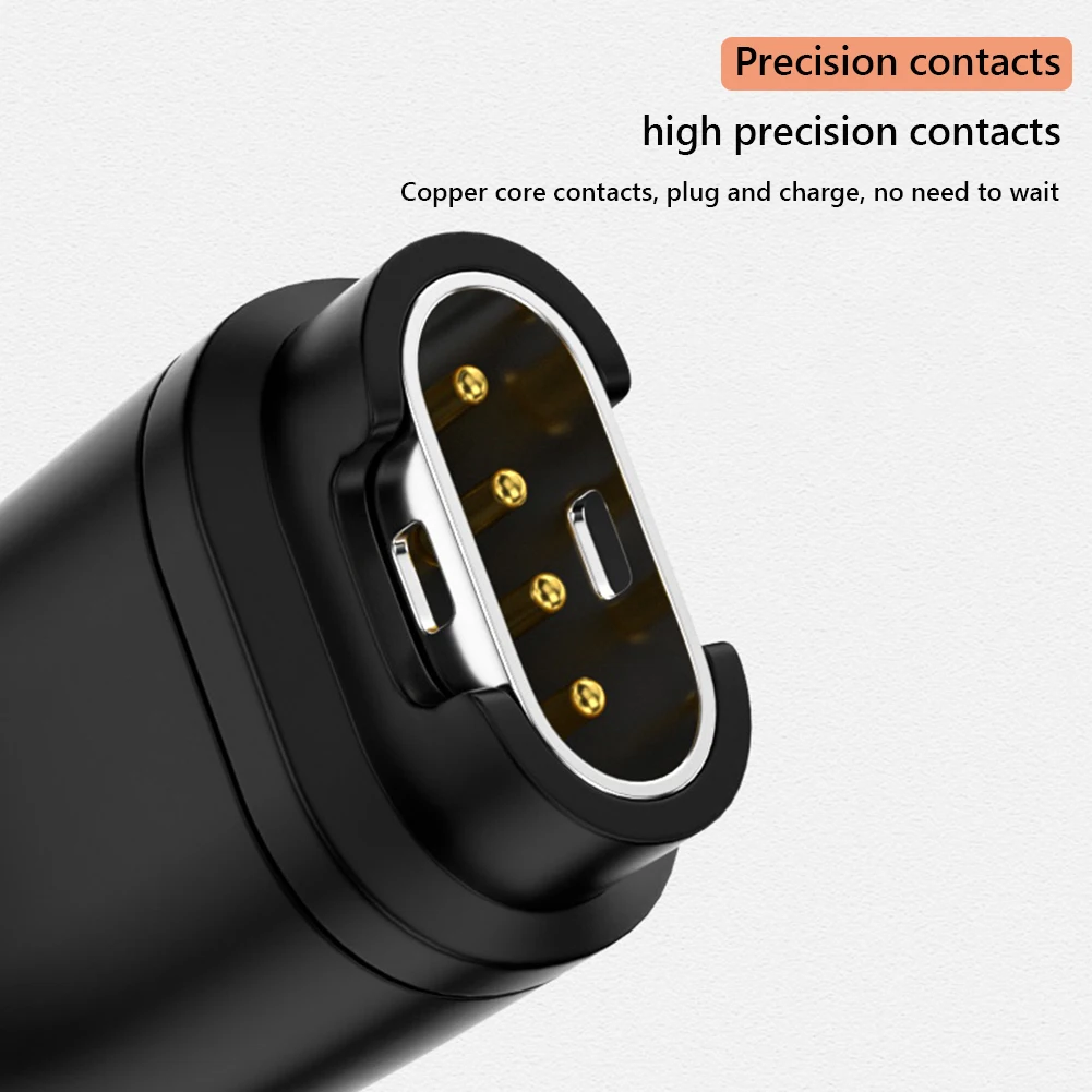Adaptor Pengisi Daya USB Tipe C/Mikro/Ios untuk Garmin Fenix 7/6/5 Instinct 2S Venu 2 Plus EPIX Forerunner 745 Konverter Pengisi Daya Jam Tangan
