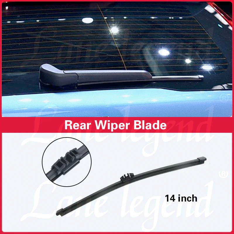 Car Rear Windshield Wiper Blade For Volvo XC60 MK2 2017 - 2023 Windscreen Clean Window Brush 14