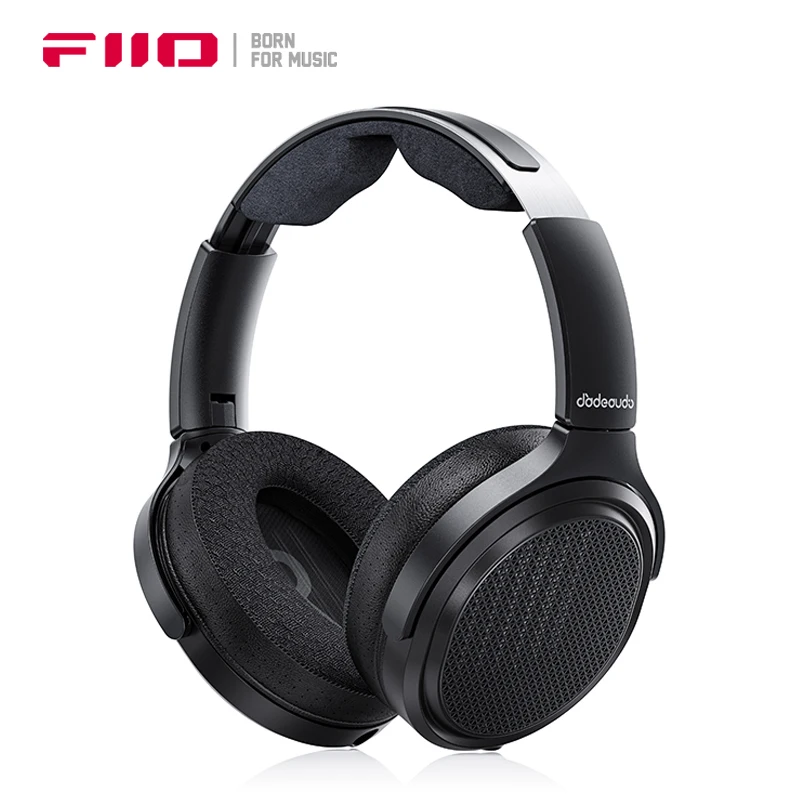 

FiiO JT7 Headphones Open-Back Planar Earphone 95x86mm HiFi Proprietary Planar Driver Earbuds 3.5mm+4.4mm Cables Included Headset