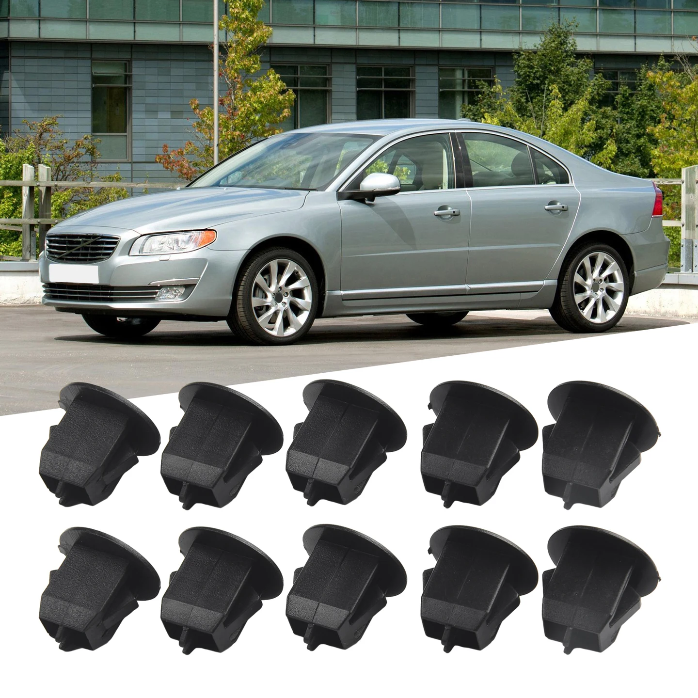 Car Accessories Car Fasteners Car Boot Trunk Lid Car Bootlid 25pcs/set 2x2cm/0.7x0.7inch Fastener High Quality