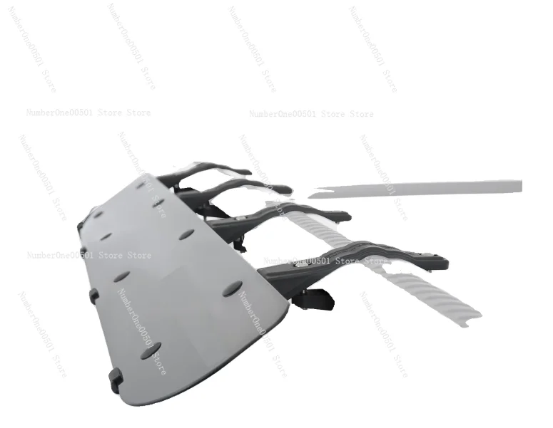 

Roof spoiler deflector silent universal noise reduction board