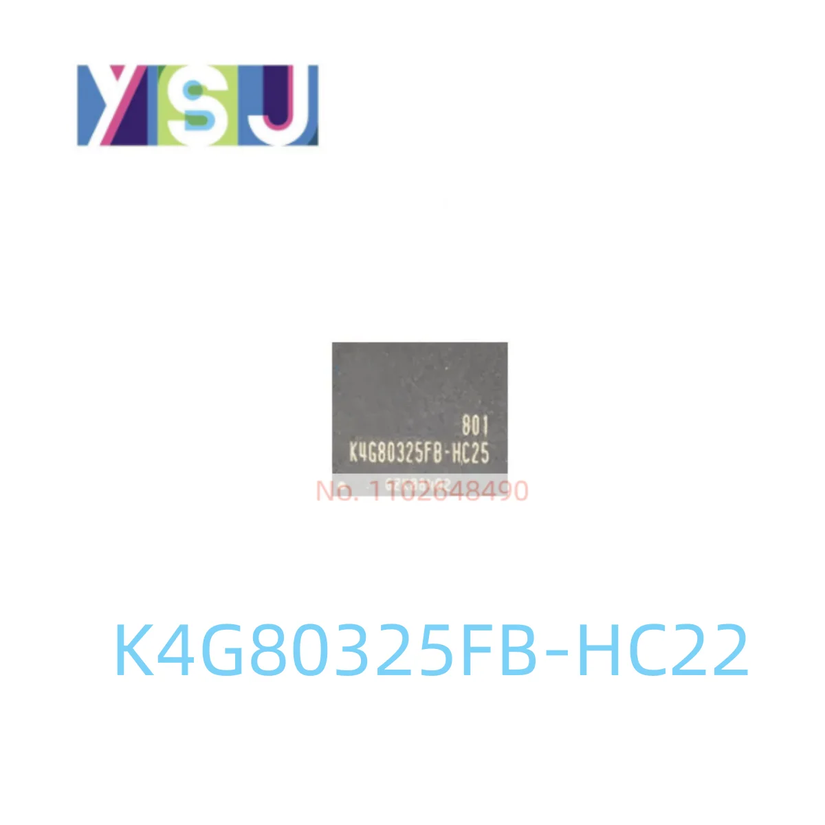 

K4G80325FB-HC22 IC новая микроконтроллерная оболочка BGA