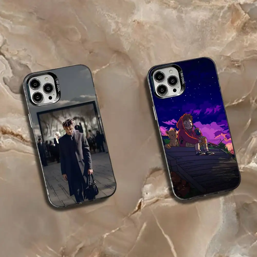 

Rapper X-XXXTentacionS-s Phone Case For iPhone 16,15,14,13,12,11,Mini,Pro,SE,MAX White Matte Shockproof Cover