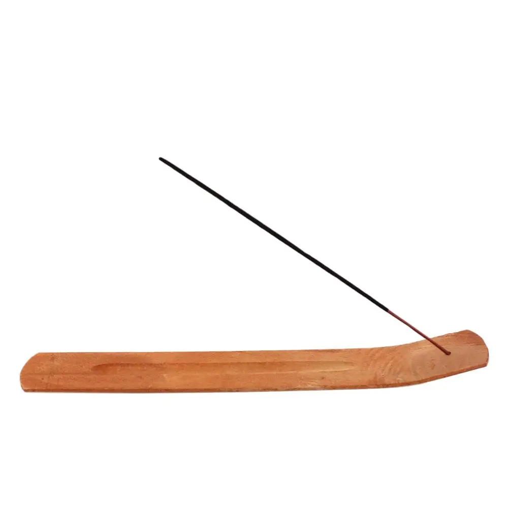 Retro Traditional Design Natural Wooden Aromatherapy Accessories Incense Stick Holder Incense Socket Incense Tray ncense Board
