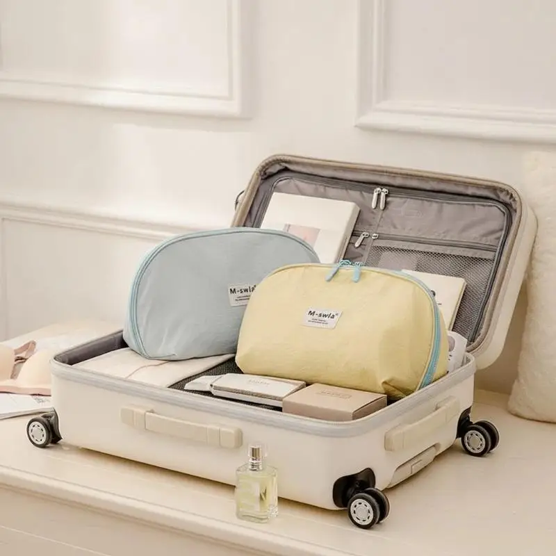 @*Portable Water Resistant Underwear Bra Storage Bag Large Capacity Travel Use for Camping Trip Luggage Organizing view 5