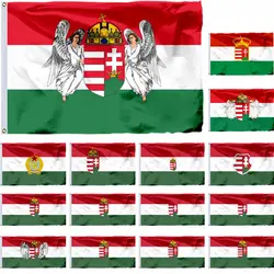 Hungary History 1848-1921 Flag Choice of Sizes:21X14CM/2X3ft/3X5ft/45X30CM/30X20CM or customized Banner