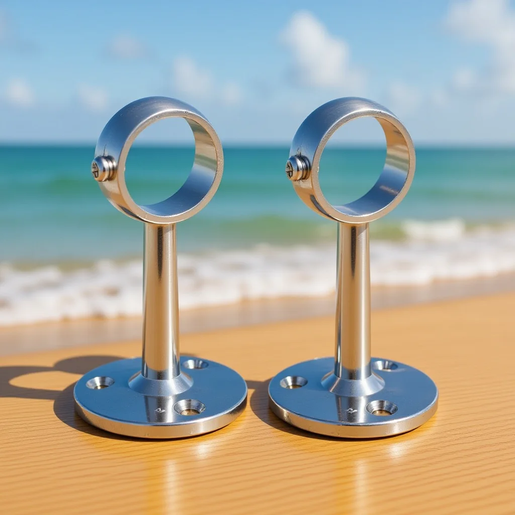 

2pcs Curtain Rod Brackets 25Mm Heavy Duty Metal Wall Mounted Hanging Rod Holder For Closet Bathroom Kitchen Wardrobe Tube