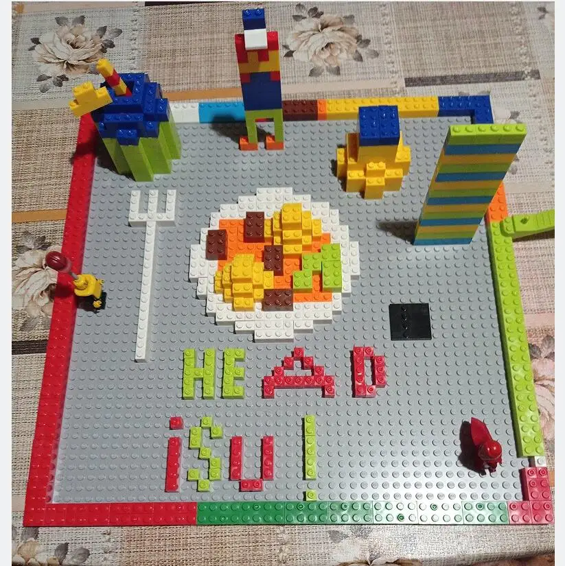 Building Blocks Children\'s DIY Toys Bulk 300/500/1000pcs Creative Collage Educational toys Granule Compatible with LEGO Puzzle