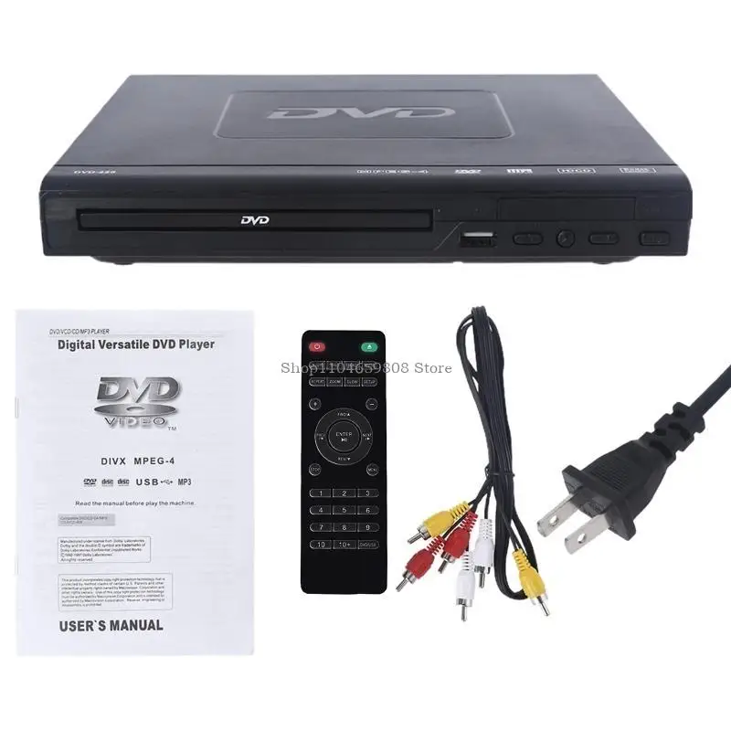 

Desktop DVD EVDs Media Player for TV Region AV Output USB Port