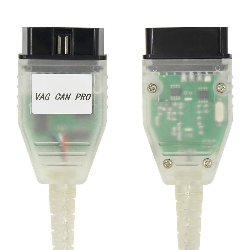 Для VAG CAN PRO VCP 5.5.1 FTDI VAG OBD 2 OBD2 Автоматический диагностический инструмент COM-интерфейс VCDS ATMEGA162 Can Bus K-line Cable