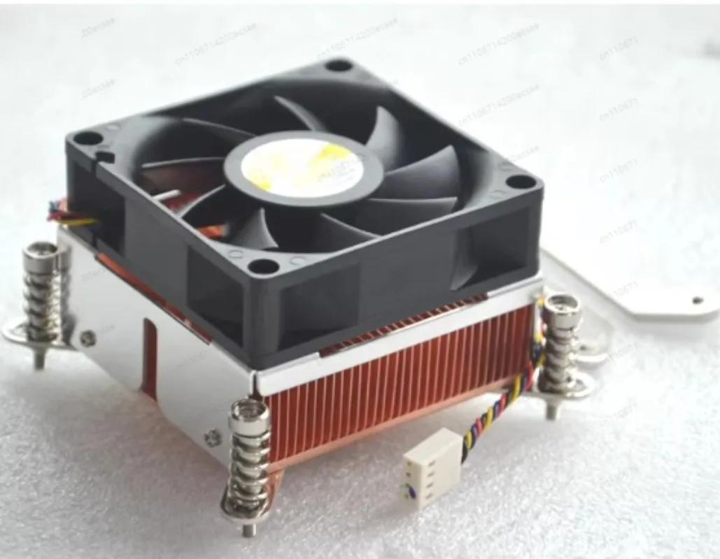 

Цельномедный прямоугольный кулер для процессора 2U 2011 с вентилятором для серверов