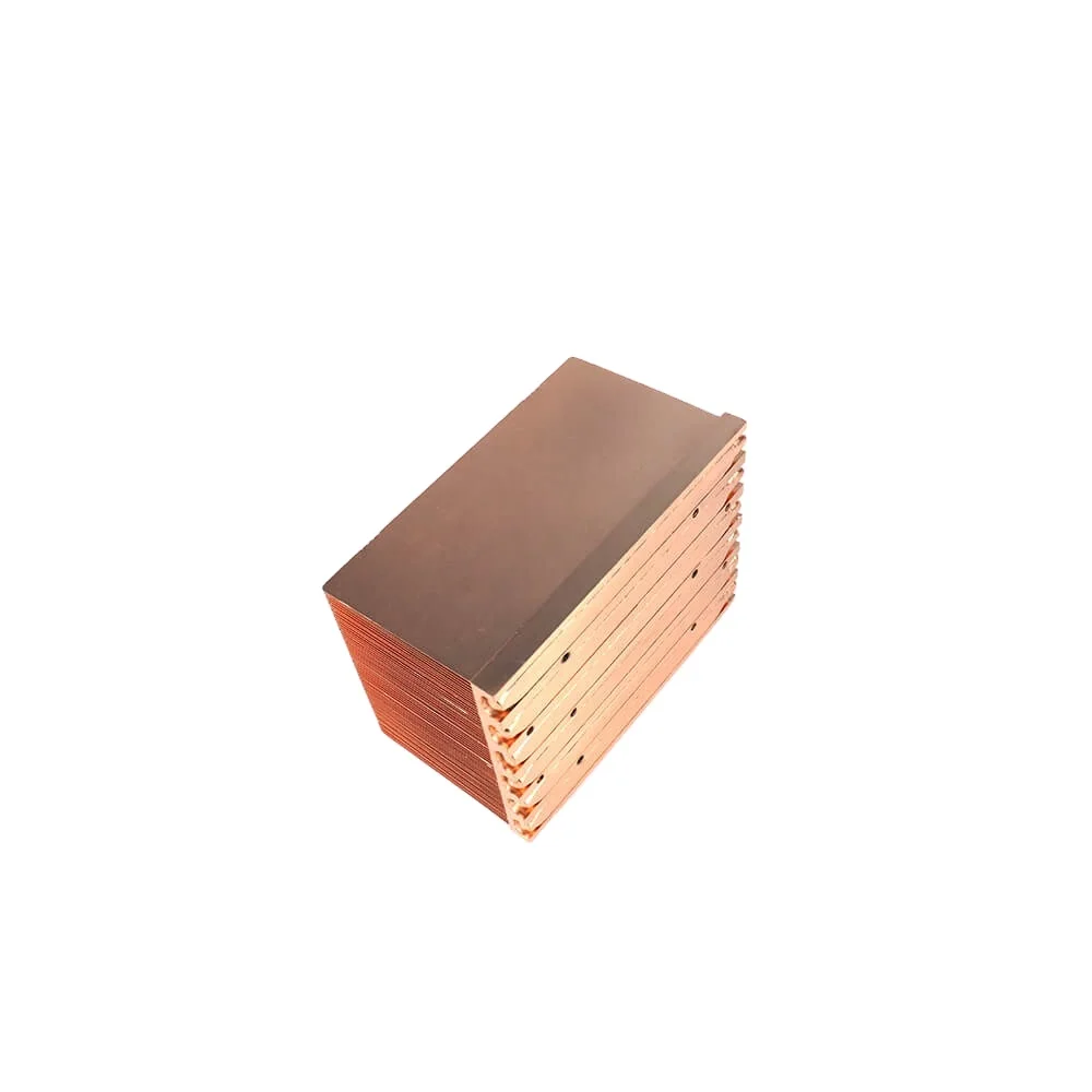 High Power Square Copper Friction Welding Skiving Fin Server Heat Sink Raspberry Pi Chip 3D Printer Cooling Plate