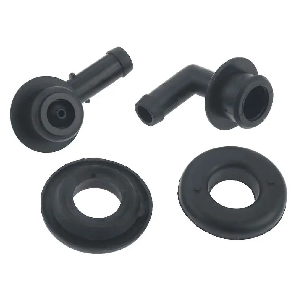 Vent Valve Elbow & Grommet Set 2pcs Vent Valve Elbows 2pcs Grommets 53030497 53013360AA 02946079 2946079 Dropship