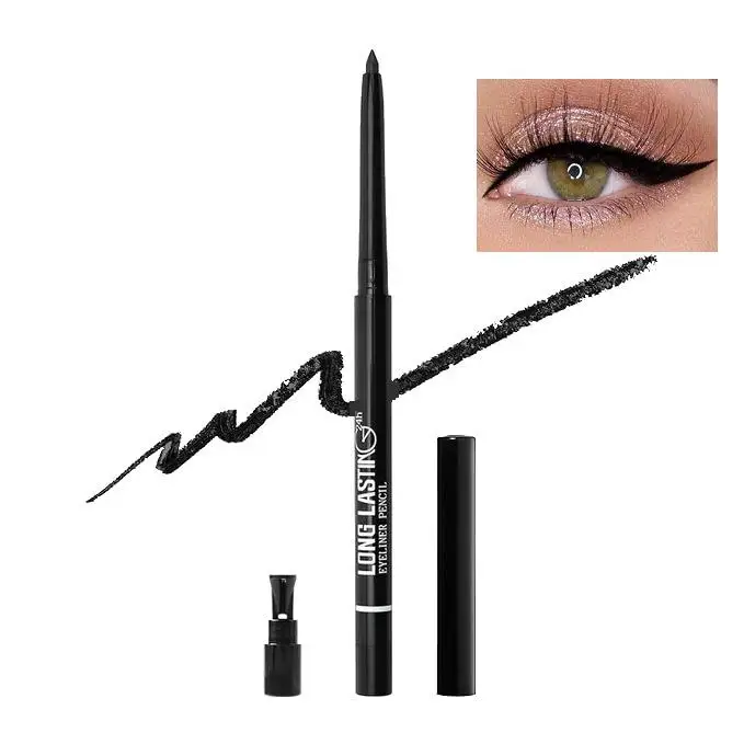 VIP link-20pcs crayons Eyeliner imperméables noir marron-preuve des taches, maquillage longue durée pigmenté lisse
