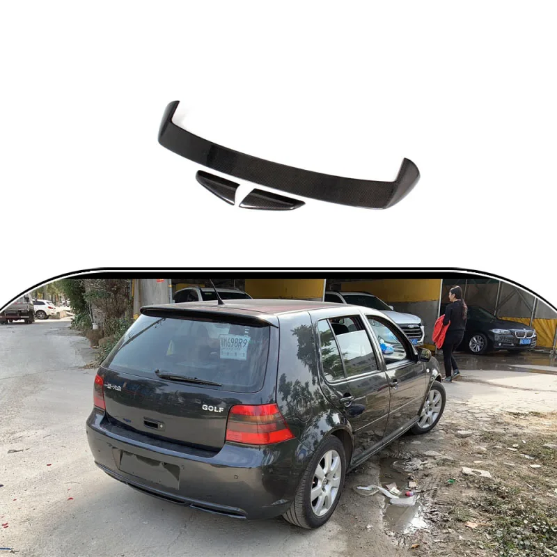 For 2006-2009 Volkswagen VW Golf 5 V MK5 Carbon Fiber Ducktail Spoiler